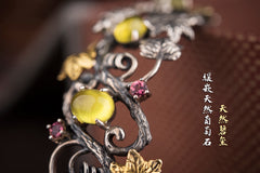 Prehnite Series (Bracelet, Bangle, Ring)