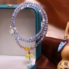 4mm Grey Moonstone Bracelet ✨ Lover's Stone Energy - Anxiety Relief Gift Set