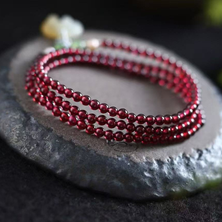 ✨ Hetian Jade Harmony Bracelet ✨ —6×7mm Mutton-Fat Beads • Salt Agate Gourd • Turquoise • Amber—