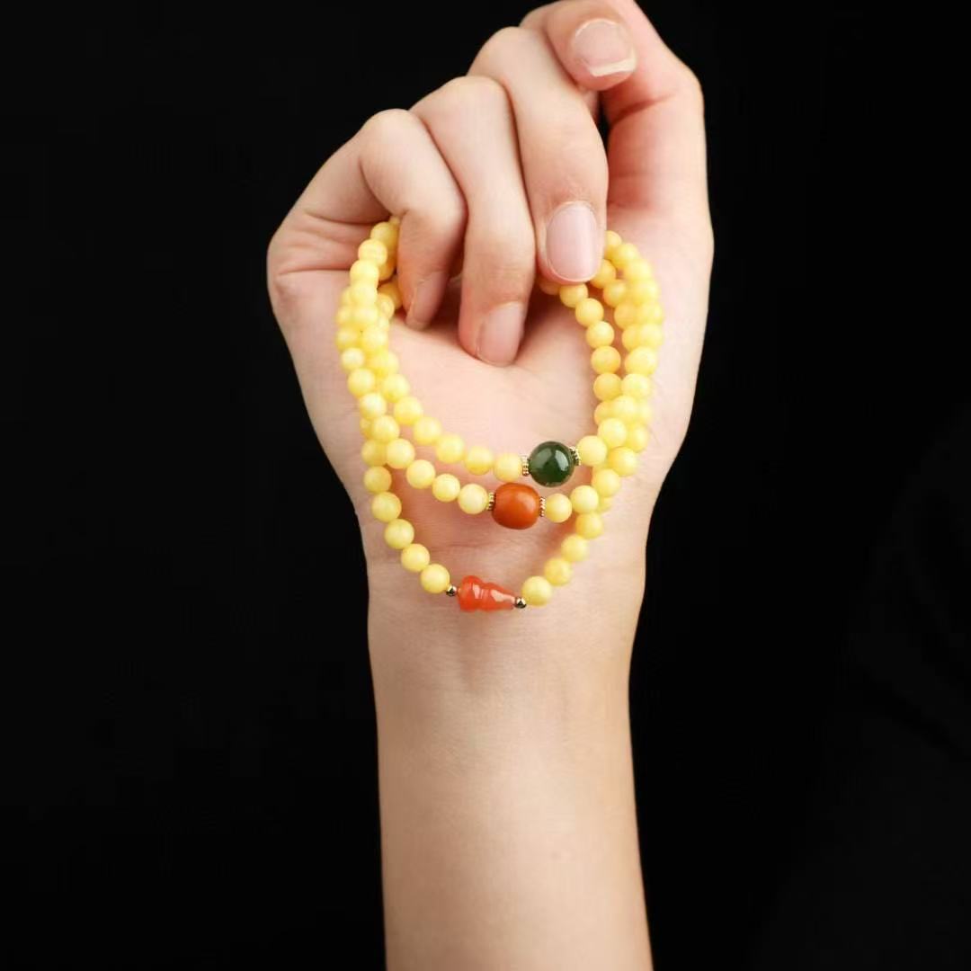 Time-Travel Amber Bracelet ✨｜Self-Love Ritual Jewelry